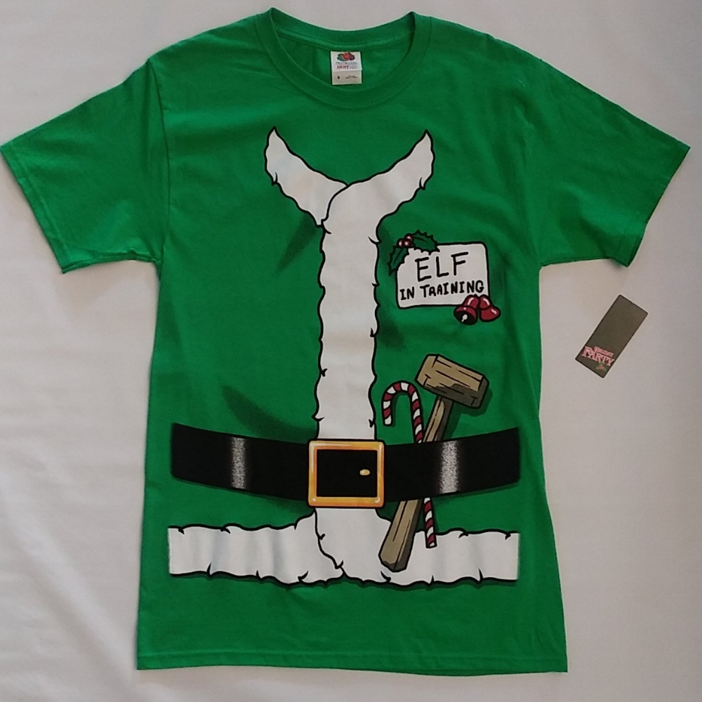 NWT. Holiday Party. Elf in Training. Size S